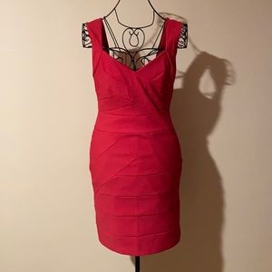 Laundry by Shelli Segal Bandage Body Con Dress 6